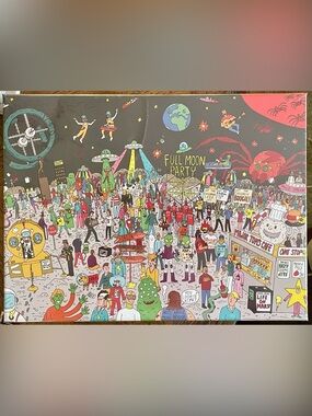 Full Moon Party David Bowie Puzzle - 1000 pieces - New